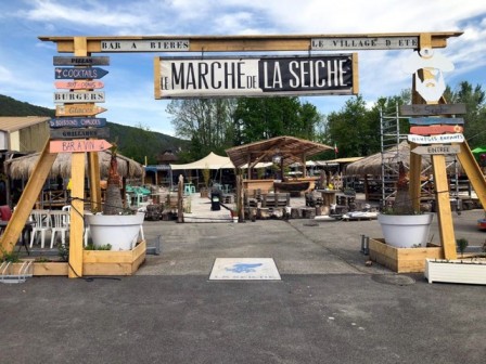 le marché de la seiche - Sevrier - Lac d'Annecy